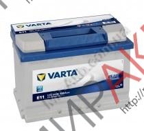 Аккумулятор VARTA 74Ач  BLUE DYNAMIC Е12 680 A  278/175/190