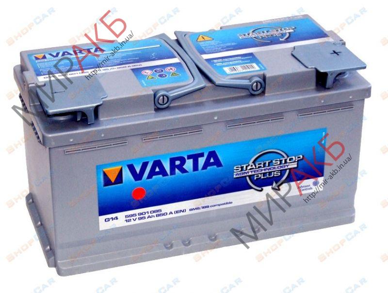 Аккумулятор VARTA 105Ач  START-STOP AGM H15 950 A   393/175/190