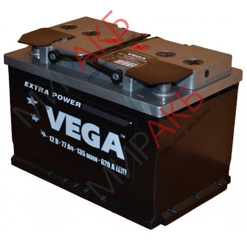 Аккумулятор Vega  6CT-77Ah 620a 276/175/190   