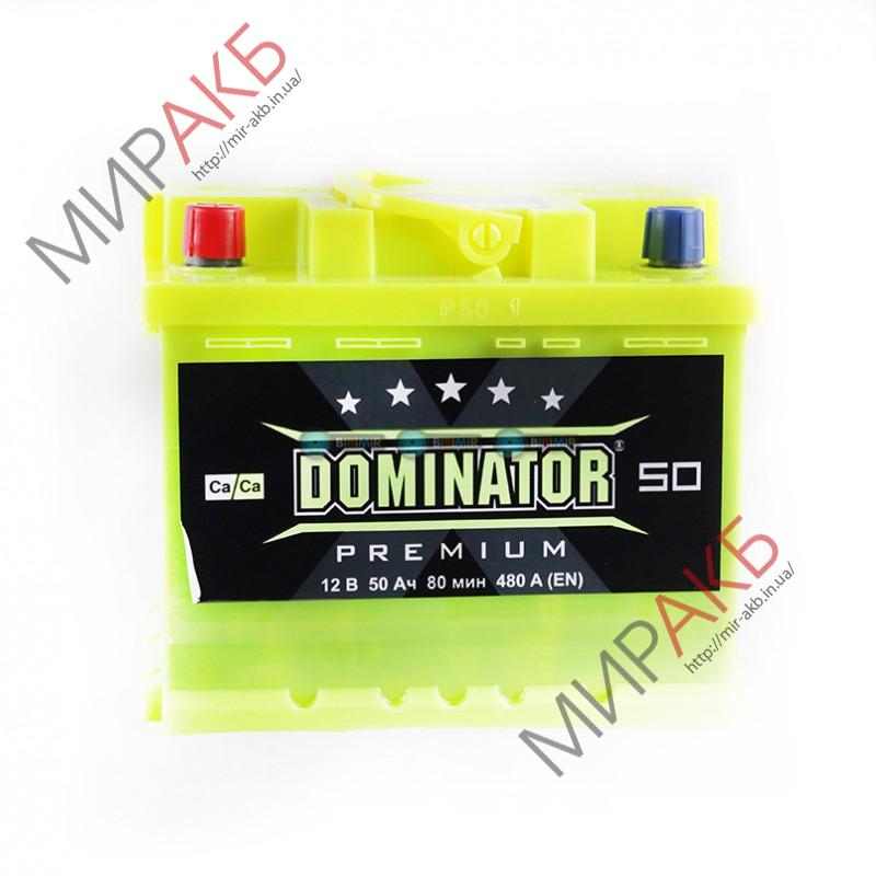  Аккумулятор DOMINATOR PREMIUM 6CT 50Ah 480A 207/175/175 