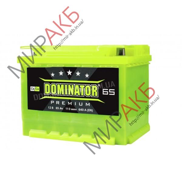 Аккумулятор DOMINATOR PREMIUM 6CT-65Ah 640A 242/175/190