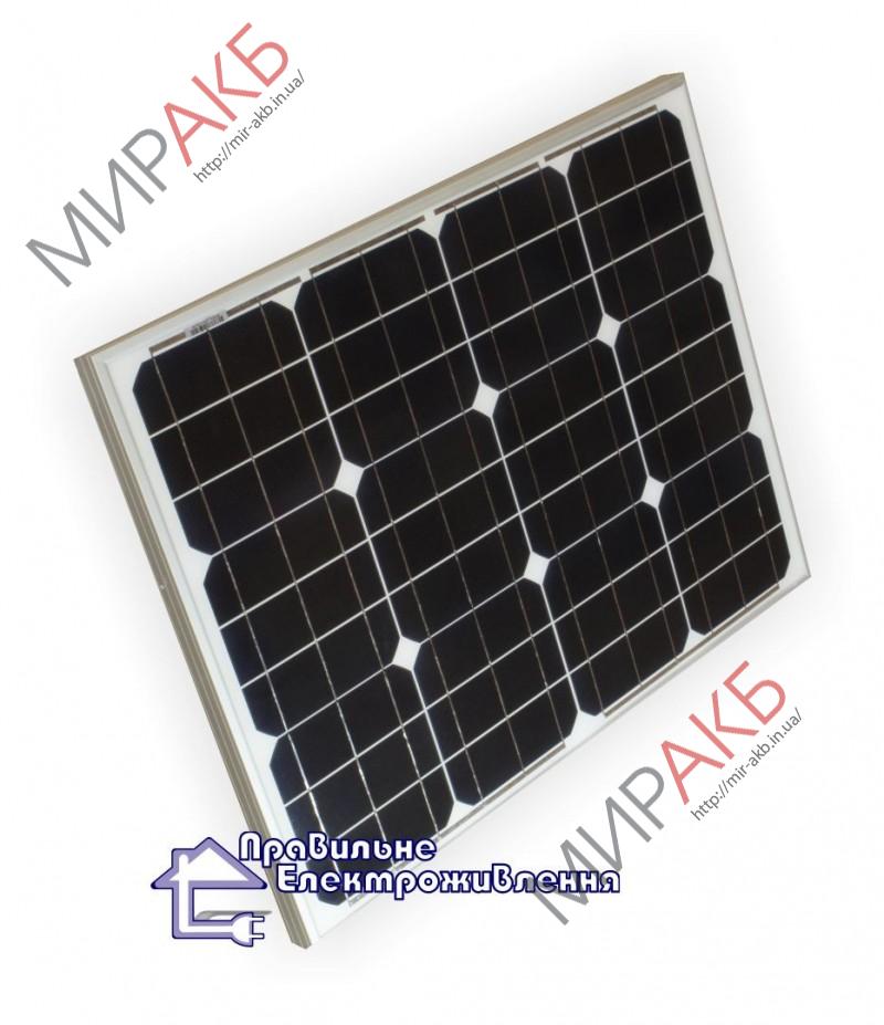 Монокристалическая солнечная панель PWM12-50W