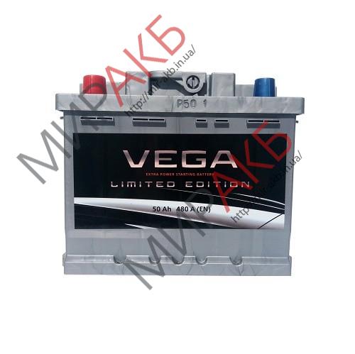  Аккумулятор Vega PREMIUM 6CT 50Ah 480A 207/175/175