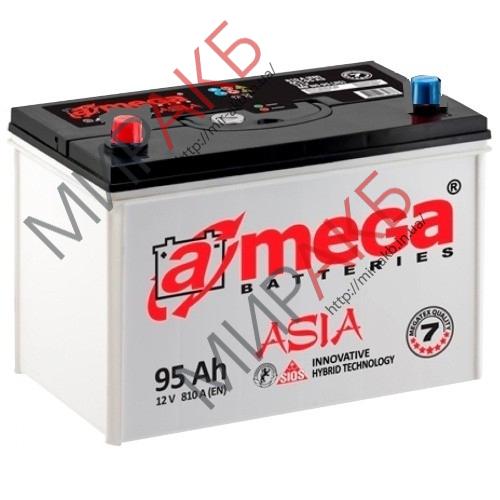  Аккумулятор  amega asia m7 95Ач азия  810А  310/176/225     