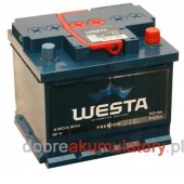 Аккумулятор WESTA  50Ah   400A  207/175/190